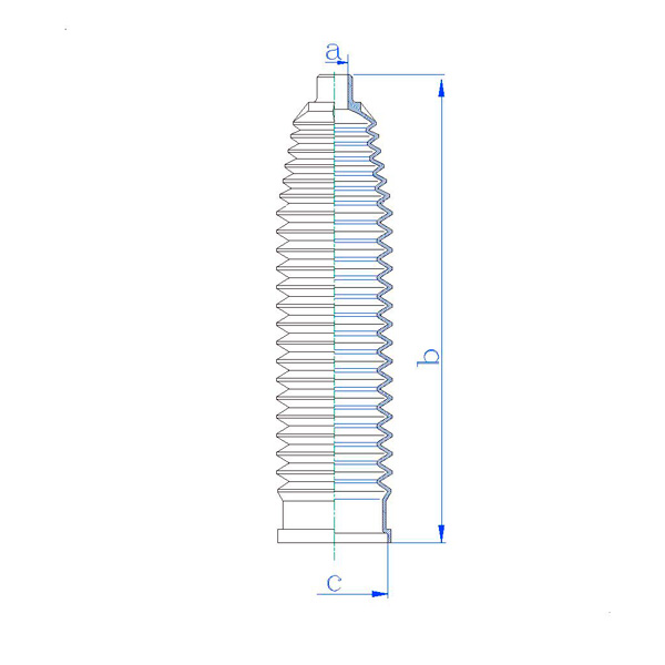 RDZ0044MG - Пыльники, FORD 1714485, 3M513L575AB, 1251936, AV6C3L575AA, 1334215, 3M513L575AA, 1328882, 3M513K661AA, VOLVO 31317782, 274503, 30723085, 30680514, KRAUF HBZ0044